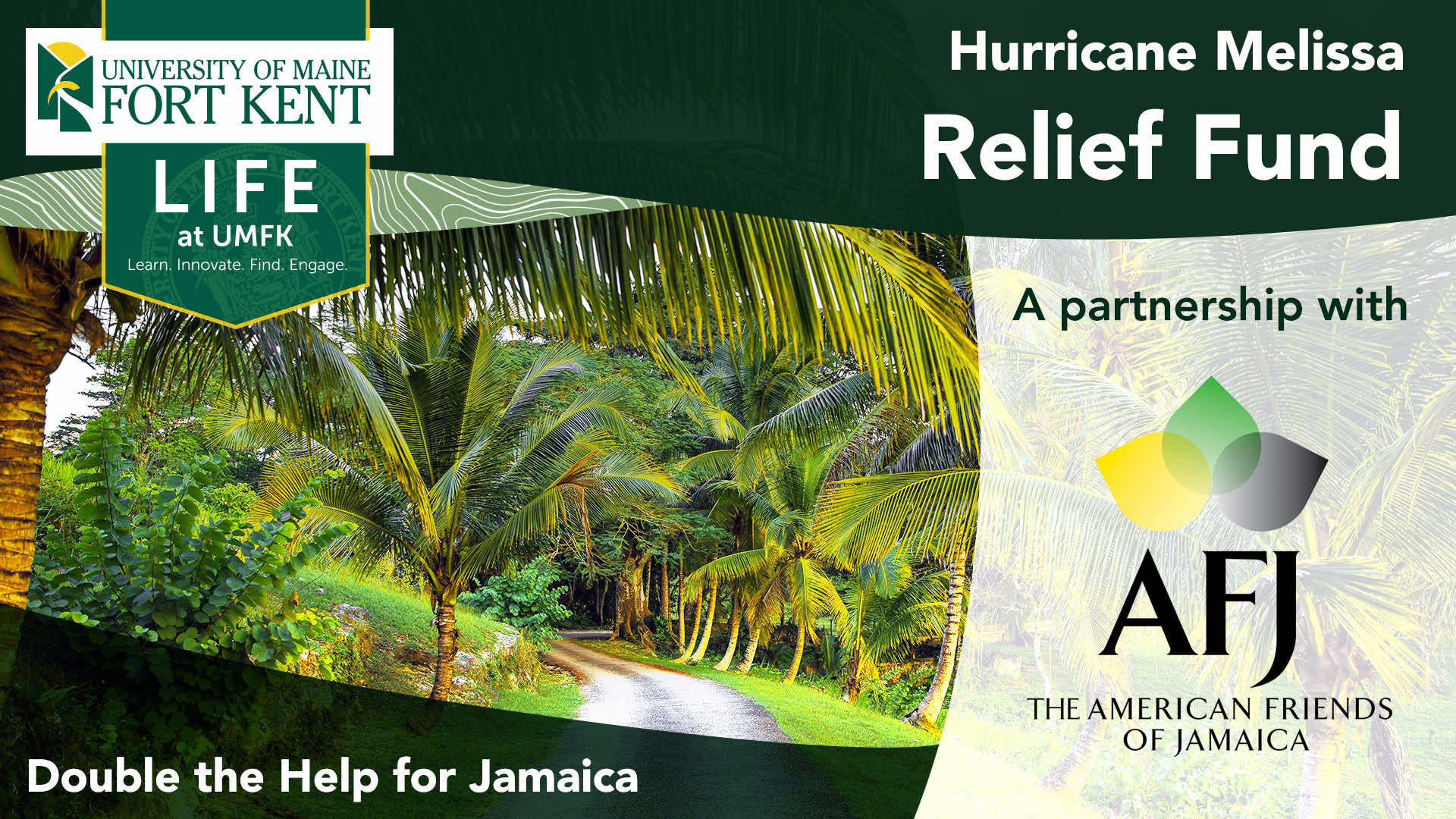 Hurricane Melissa Relief Fund - Double the help for Jamaica