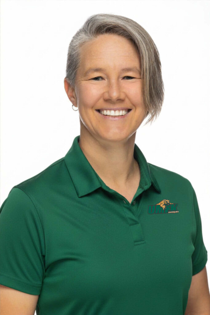 headshot of Athletic Director Becky Carlson